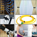 Hook and Loop Fastener Straps Reusable Cable Ties Cord Straps Adjustable Cord Organizer Self Gripping Wire Wrapping Mana
