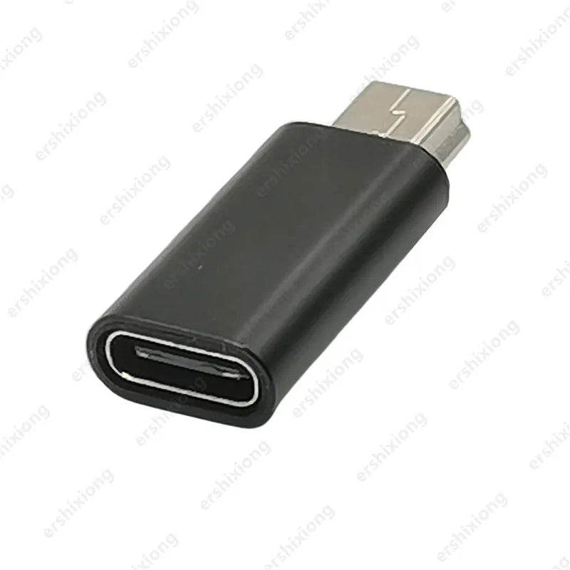 USB Adapter Type C Female to Mini USB Male Convert Connector for GoPro Hero3+ PS3 Controller, MP3 Player,Dash Cam,Digita
