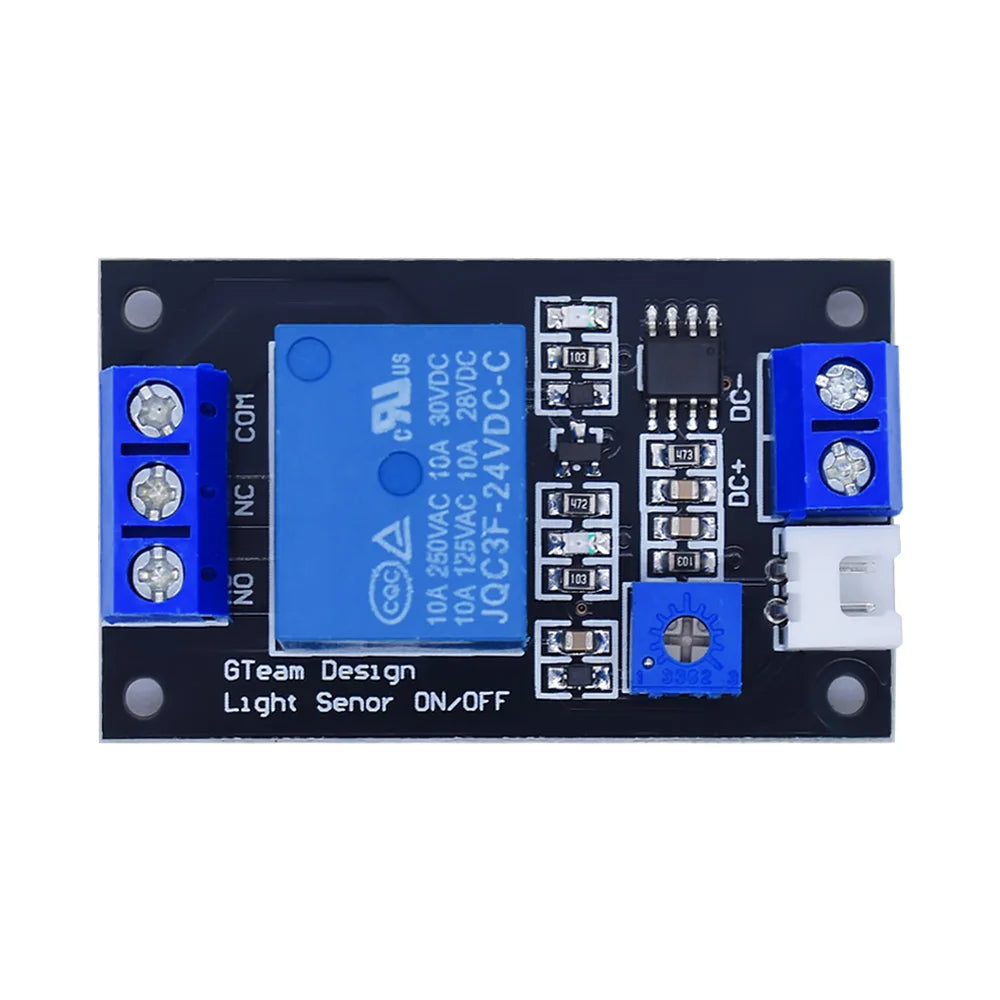 LIZAO 1 Channel Thermistor Relay Module Temperature Control Switch 5V 12V 24V Thermostat Sensor Board for Temperature Co