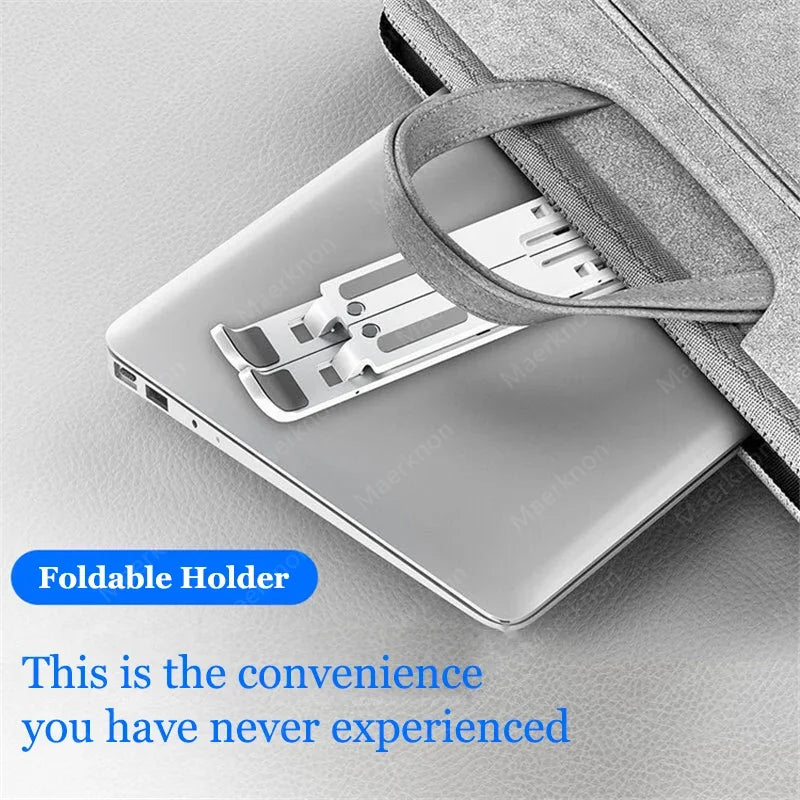 Laptop Stand Portable Foldable Notebook Bracket Adjustable Computer Monitor Holder For Macbook Air iPad Tablets Base Acc