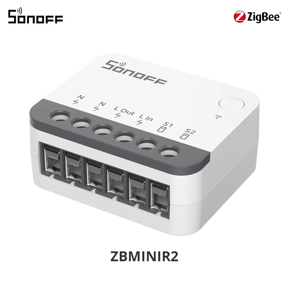 SONOFF ZBMINIR2 Extreme Zigbee Smart Switch Detach Relay External Switch Remote Control via eWeLink Support ZBBridge-U G