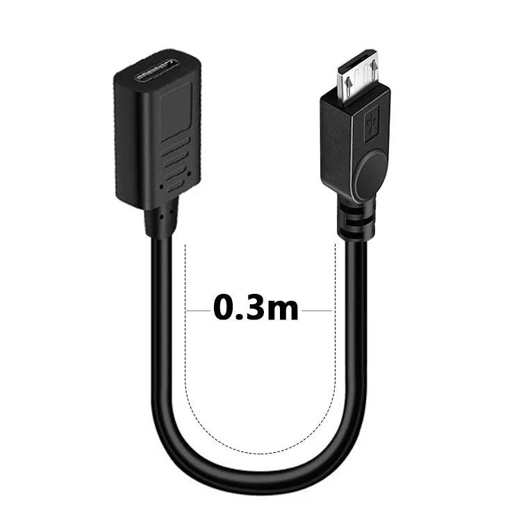 90 Angle Type-C Female To Micro Usb Male USB Charger Data Otg Cable Adapter Oy Left/right/up/down