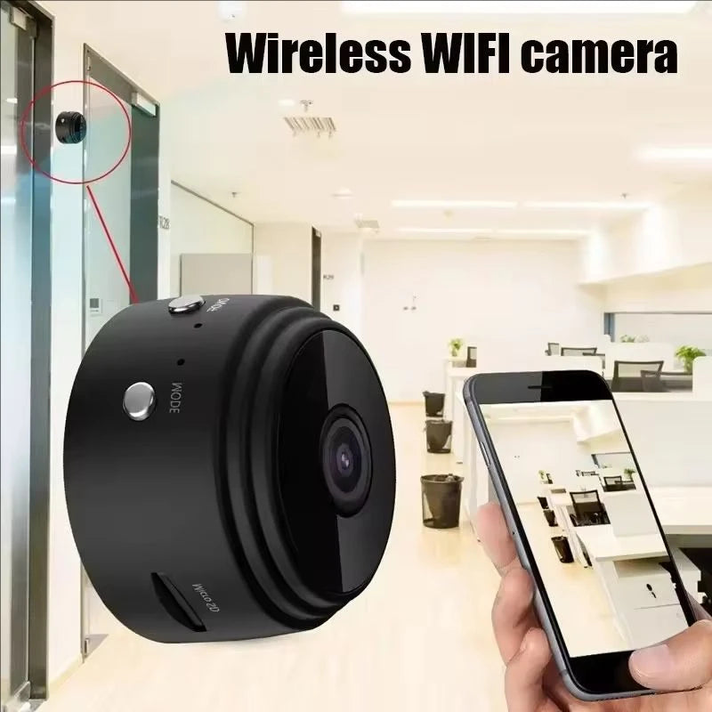 A9 Wifi Mini Camera 1080P Security Monitoring Wireless Remote Night Vision Video Surveillance Smart Home Mini DV Cam HD 