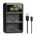 BLH-1 Pickle Power Battery Charger BLH1 LED USB Dual Consumer Electronics Accessories Chargers for Olympus E-M1 Mark II 