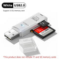 2 IN 1 USB 3.0 /USB 2.0 Card Reader SD TF Card Memory Card Reader High Speed Smart Card reader Adapter For PC Laptop Acc
