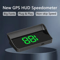 W1 Head Up Display GPS HUD Windshield Projector Digital Speed Green White Light For Car Truck SUV Auto Electronics Acces