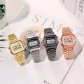 Sports Rose Gold Children Watches for Women Electronic Digital Display Retro Style Alarm Clock Men's Relogio Masculin Re