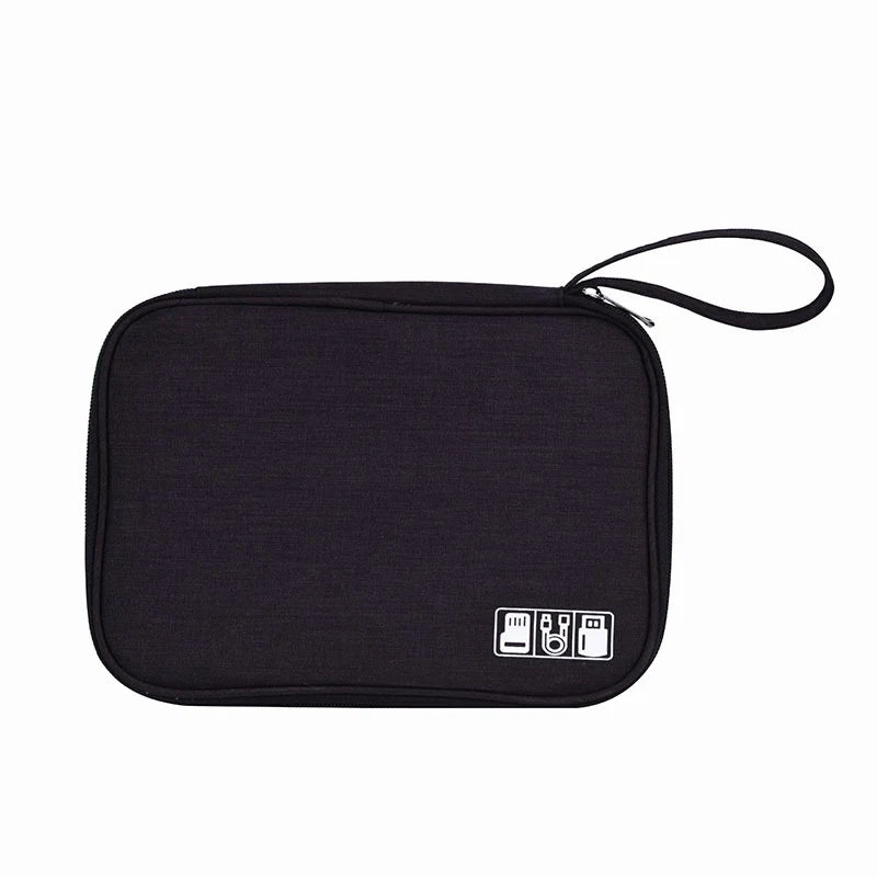 NEW Electronics Organizer Bag Waterproof Carrying Pouch Travel Bag Universal Cable Organizer Electronics Storage Bag Acc