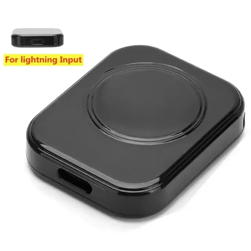 Fast Magnetic Watch Wireless Charger For Apple Watch Ultra 3 2 1 Series 9 8 7 6 SE Charger Dock Adapter Type C Portable 