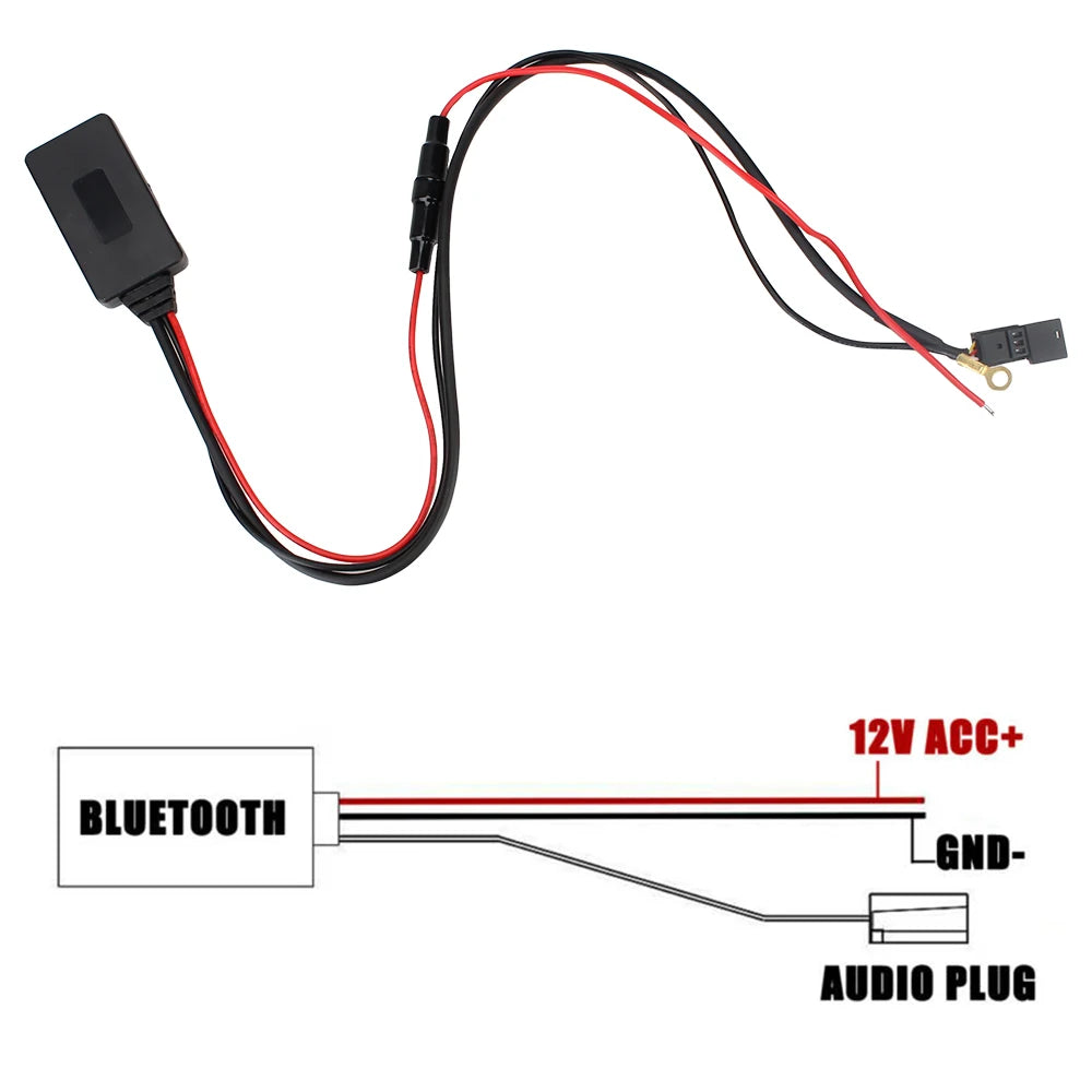Car Bluetooth Module Car Electronics Accessories 3-pin AUX IN Audio Radio Adapter For BMW BM54 E39 E46 E38 E53 X5