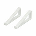 1 Pair Portable Keyboard Elevated Stand Raised Keyboard Angle Plastic Computer Keyboard Riser Accessories Monitor Holder