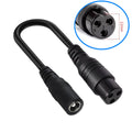DC 5.5X2.1 To M12 M16 3Pin XLR RCA IEC 3P 8016 5525 Connector Cable Adapter for Scooter Electric Bike Charger Accessorie