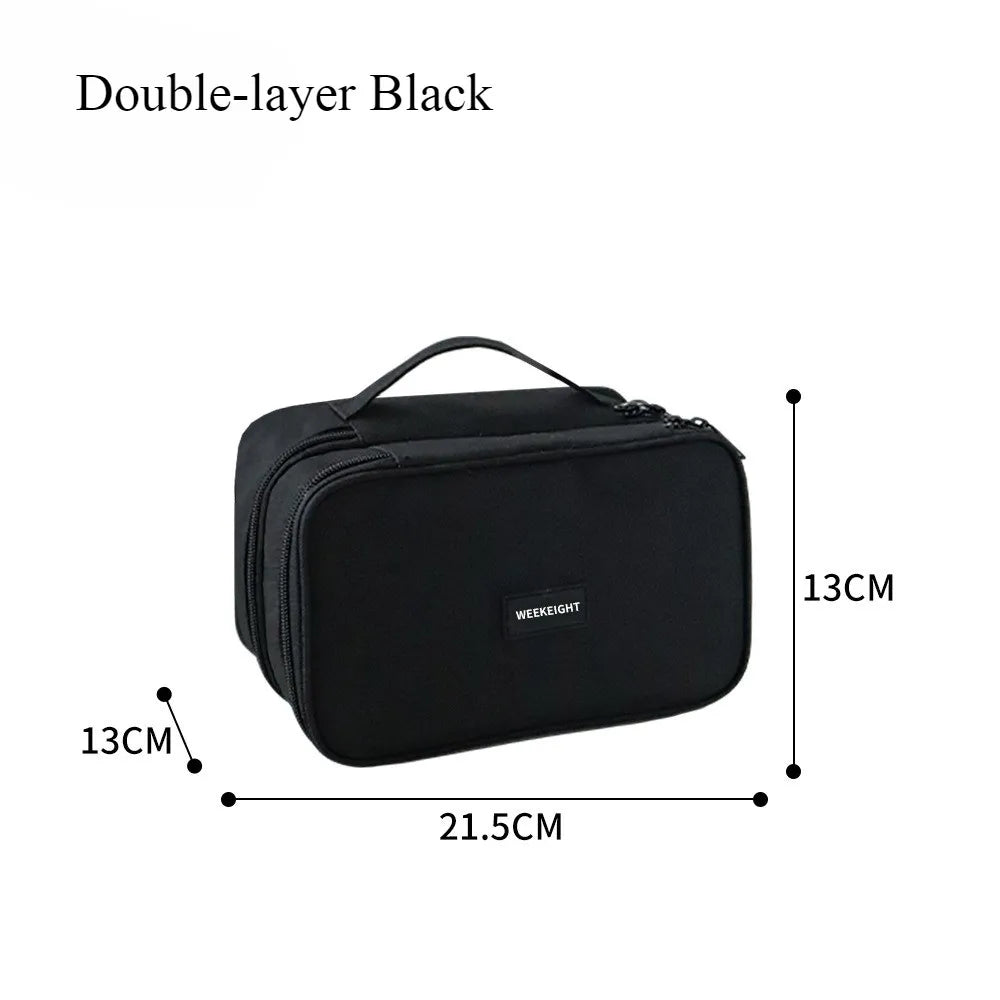 Data Cable Organizer Storage Pouch Multifunctional Digital Bag for Chargers Power Banks Earphones Electronic Accessories