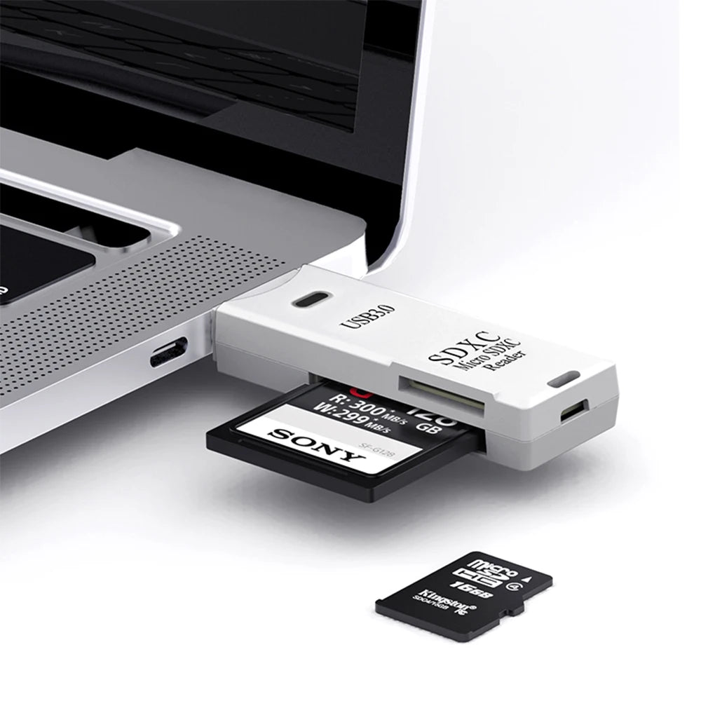 2 in 1 USB 3.0 Card Reader Micro TF sd card Reader usb adapter High Speed Cardreader TF Memory card For PC Laptop Access