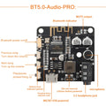 3.7-5V Mini Bluetooth Stereo Audio Receiver Board Module With Mic for Arduino MP3 Player Bluetooth Lossless Decoder Boar