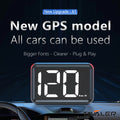 X1 Car Head Up HD Display GPS Speedometer Speed KMH Digital HUD For All Cars Auto Electronics Accessories