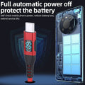 HOMEFISH LED Digital Display Dual Head Type-C Super Fast Charger 100W 6A Compatible with Huawei Xiaomi Phone PD Charging