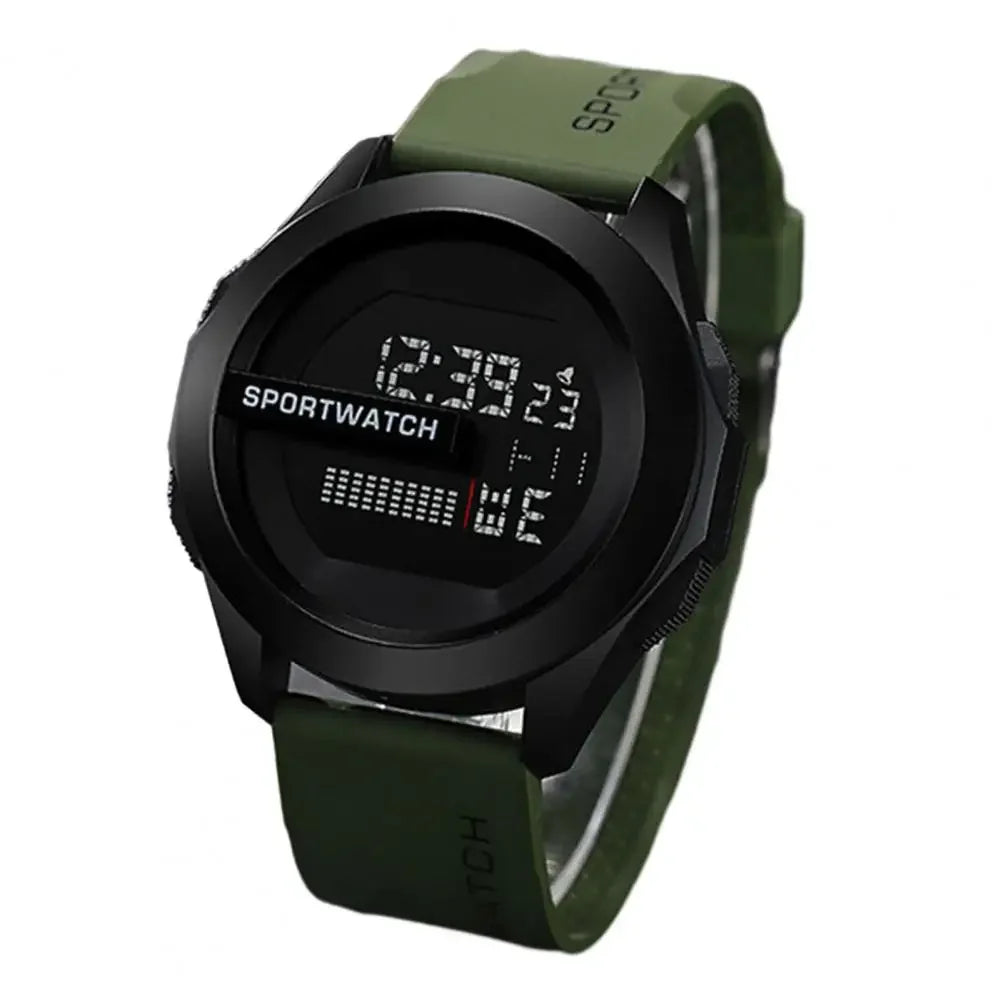 Men's Sports Watches Alarm Clock Multifunction Men LED Digital Watch Waterproof Fitness Sport Electronic Watch for Male 