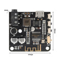 DIY Bluetooth amplifier bluetooth 5.0 audio receiver module MP3 decoding board with microphone and switch electronic Kit