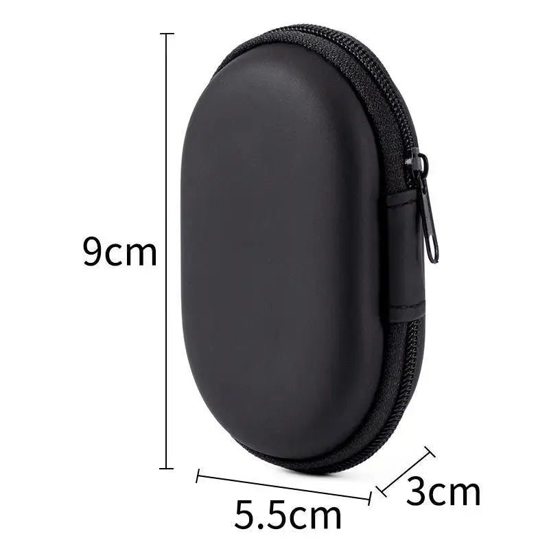 Hard EVA Shockproof Water Resistant Storage Cases For Earphones Cables Power Banks Small Electronic Accessories