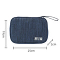 1pcs Portable Phone Cable Storage Bag Electronic Accessory Organizer Bag USB Data Cable Charger Plug Waterproof Organize