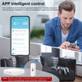 1/2/5pcs Tuya Zigbee Temperature Humidity Sensor Smart Life Remote Monitor For Smart Home Work with Tuya Zigbee Hub