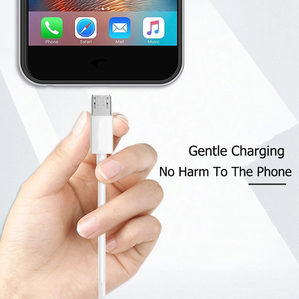 Micro USB Cable 3A Fast Charging Wire Mobile Phone Line USB Adapter Cable Cord For Samsung Xiaomi Andriod Mouse PS4 Game