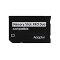 TF to MS Memory Stick Pro Duo Adapter Card Reader for PSP SD Card Converter for Sony PSP1000 2000 3000 Gaming Accessorie
