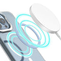 Magnetic Metal Plate Ring for Magsafe Wireless Charger Iron Sheet Sticker Car Phone Holder Magnet Patch for IPhone12 13/