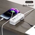 66W USB Fast Charging Type C Wall Power Socket Charger for Xiaomi Samsung iPad QC 3.0 Mobile Phone Charger Travel Power 