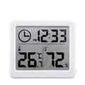 Digital Clock Desk Clock with Temperature Humidity Wall Clocks for Home Kitchen Office Desk Decorations NIDITON