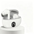 Mini Slim TWS Wireless Bluetooth Earbuds Noise Isolation Long Playtime Battery Built-In Mic for Hands-Free Calls Music S
