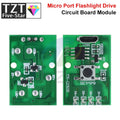 1/5PCS Flashlight Driver Board Headlight DIY Electronic Tablet Desk Lamp Reading Lamp 3-5W Drive Plate Fishing Light Acc
