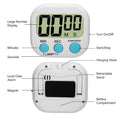 Digital Kitchen Timer for 99 Minutes Cooking Countdown with Magnetic Tool Timing Cook Friendly Alarm Clock Counter with 