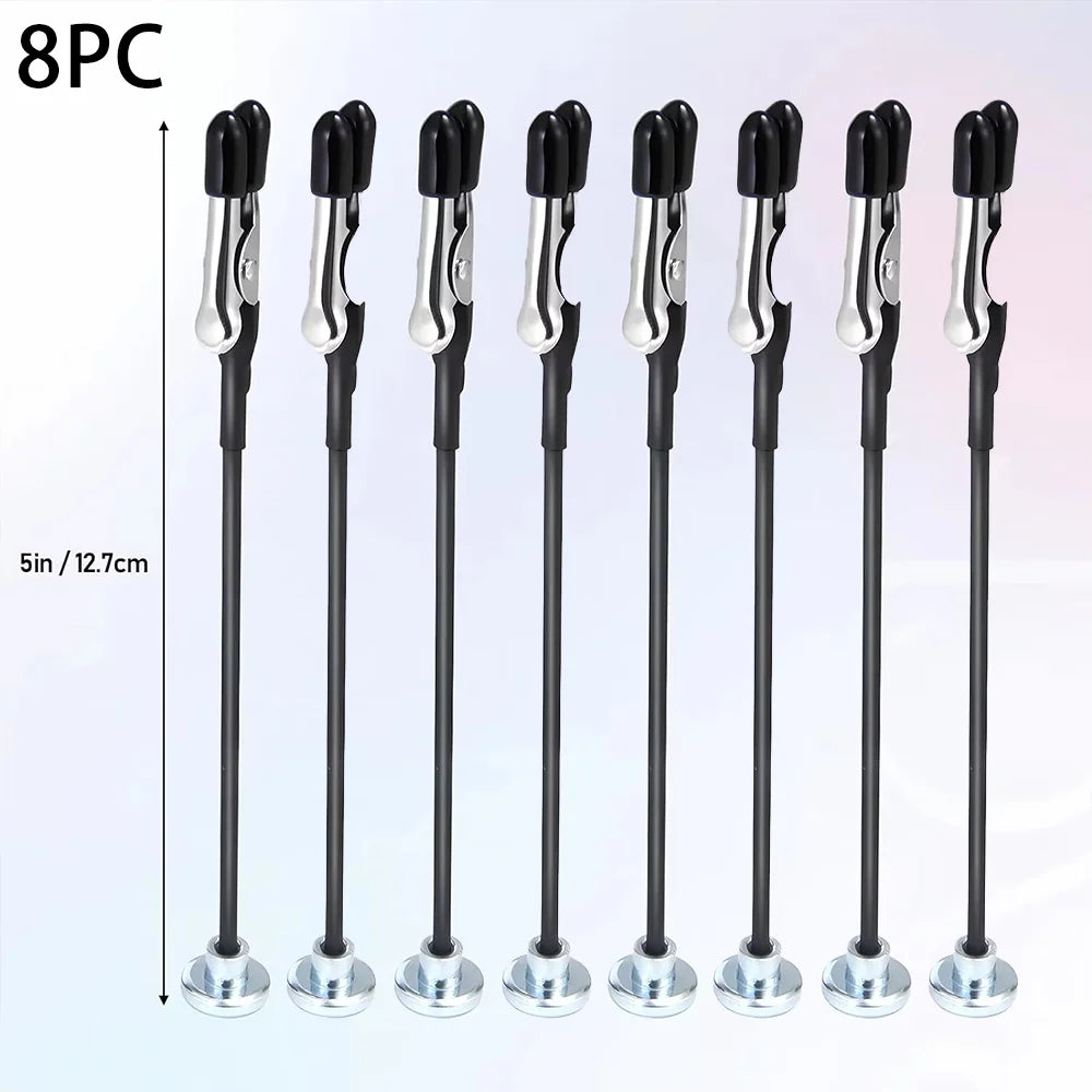 TINSOL Soldering Third Hand PCB Holder Strong Magnetic Base Flexible Arms Alligator Clip Welding Tool for Electronics Re