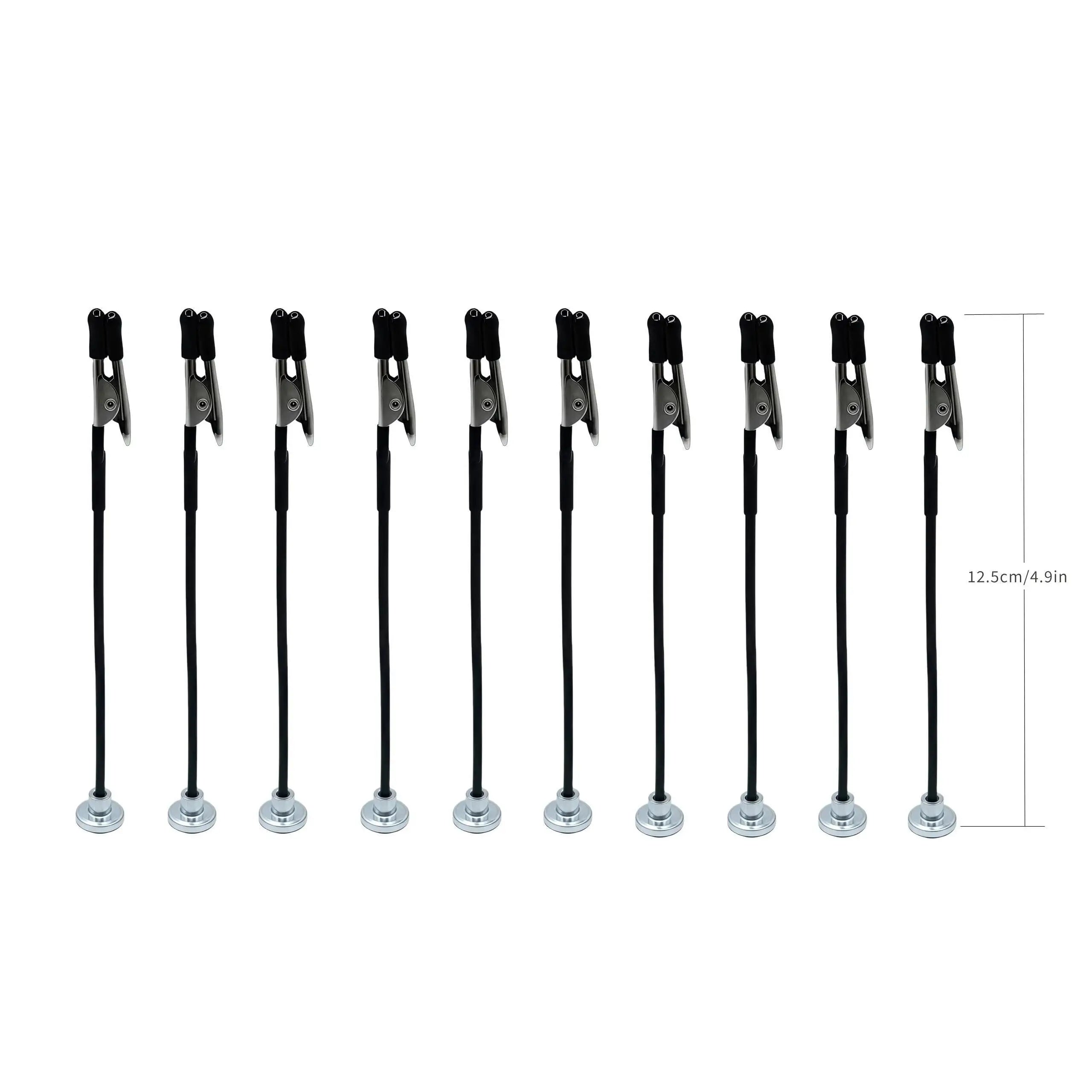 Soldering Third Hand with Strong Magnetic Base Flexible Arms PCB Holder for Electronics Repair Alligator Clip Welding To
