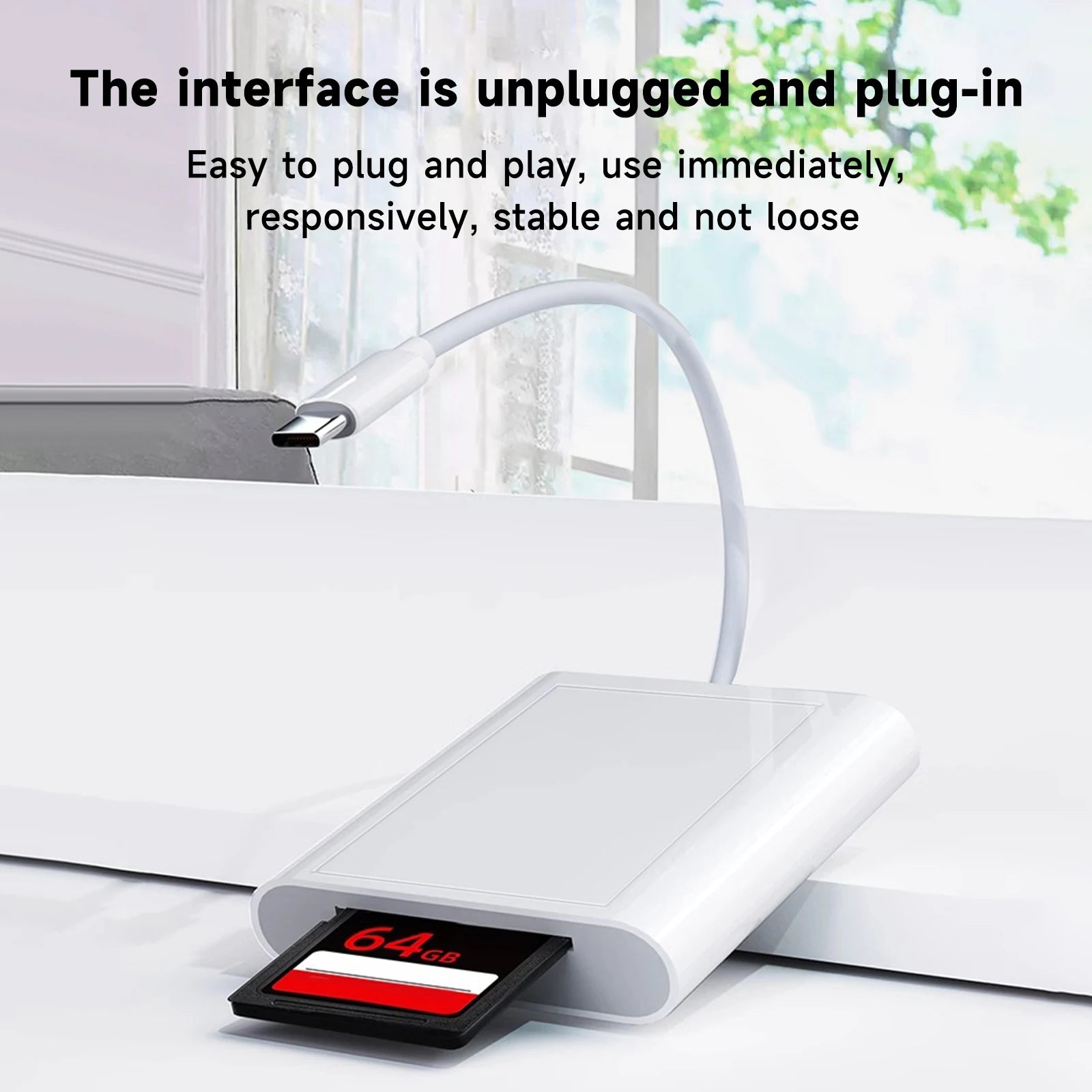 2 in 1 OTG Type C Card Reader USB Flash Drive SD TF Memory Card Adapter for Smartphones And Tablets