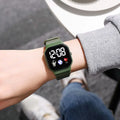 Kids Watch Sport LED Digital Watches Football Silicone Strap Waterproof Electronic Wristwatch for Children Boys Girls Gi