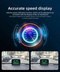 Y03 Universal Car HUD Head Up Display Digital Speedometer Big Font KMH Projector For Auto Electronic Speed Meter Accesso