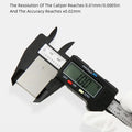 Vernier Caliper Plastic Foot Meter Electronic Ruler Vernier Caliper Measurement Tool Digital Micrometer Calibrator Tools