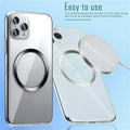 10PCS for Magsafe Magnetic Plate Ring Universal Stickers Support Wireless Charger Metal Plate Sheet for iPhone Samsung X