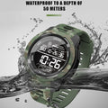New SMAEL 8105 Watches Camo Strap Military Sport Watch for Men Clock Fashion Digital Wristwatch Waterproof Shockproof Wa
