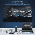 USB C Docking Station PD 100W USB C HUB Type C to HDMI-Compatible Adapter 4K 30Hz VGA RJ45 USB 3.0 HUB USB Splitter for 