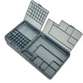 1Pcs Screw Accessories Organization DIY Storage For Phone Repair Tool Bright Black Double-layer Electronic Component Sto