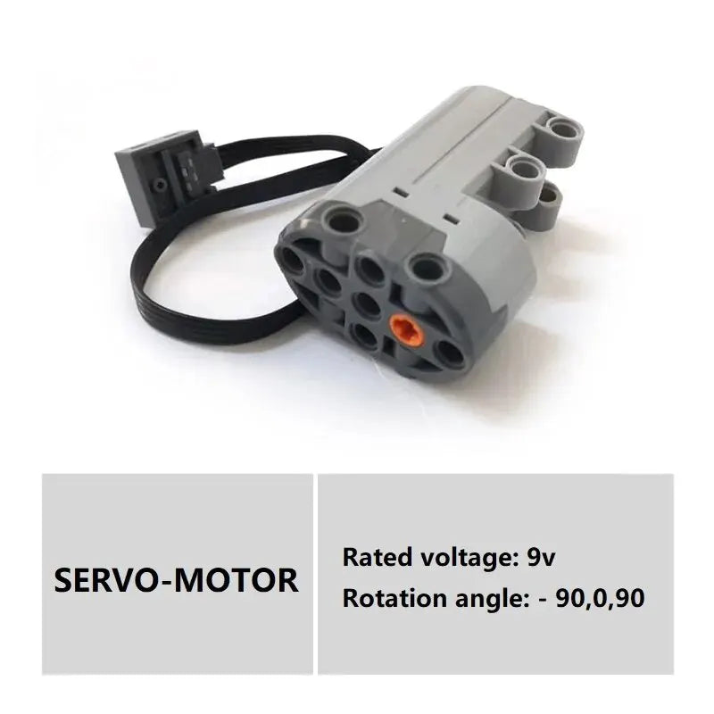 Technical Electronic Building Block MOC Refit Accessories Micro-motor RC Power Functions Parts Creative DIY Car Bricks T
