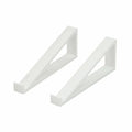 1 Pair New Portable Keyboard Elevated Stand Raised Keyboard Angle Accessories Computer Keyboard Riser Plastic Monitor Ho