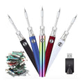350/650/1100mAh 510 Thread Battery Welding Tool Electric Soldering Iron Pen,510 Thread Heat Tips Electronic Solder Repai